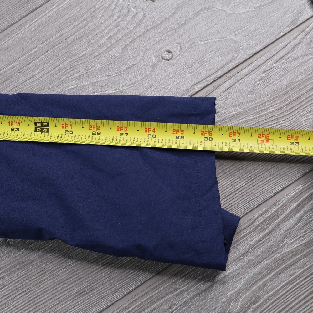 Jack Nicklaus Gore-Tex Golf Rain Pants Men's M Navy Blue Waterproof Shell - Picture 7 of 8